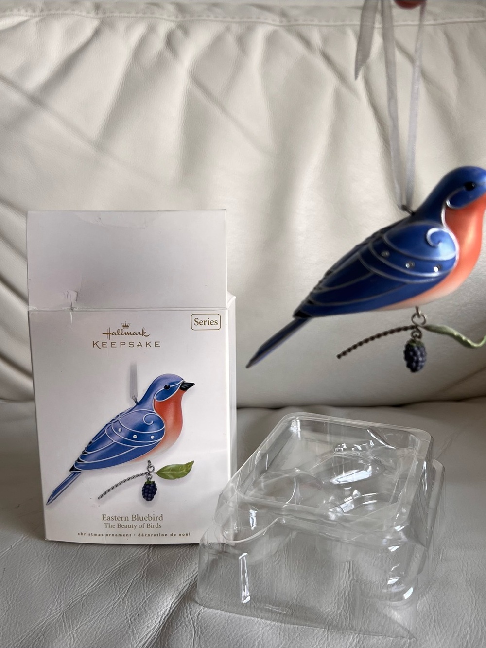 Hallmark Keepsake Eastern Bluebird The Beauty of Birds Hanging Ornament